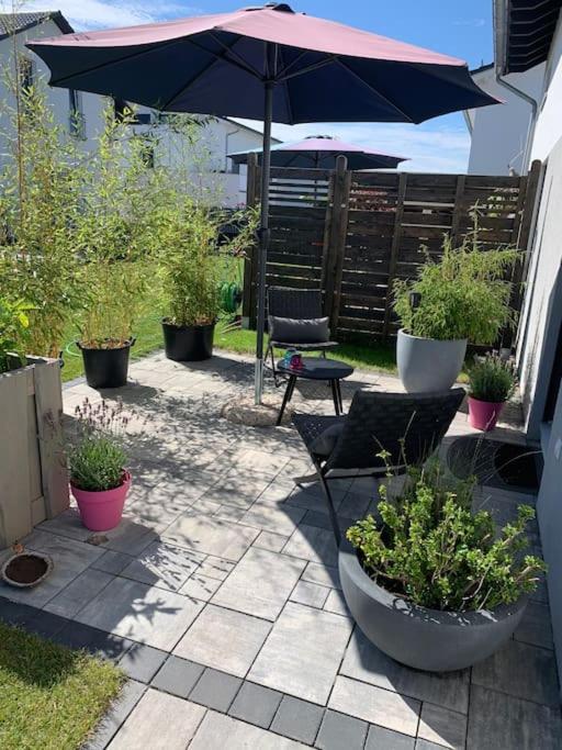 Appartement Buechensaal Mit Stellplatz Erlensee Bagian luar foto